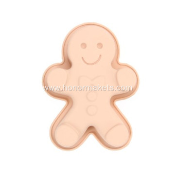 Silicone Christmas Gingerbread man mold